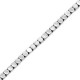 Hematite Perlen 2mm Cube Silver